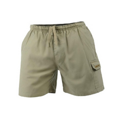 Sniper Mens Flex Basic Shorts Khaki