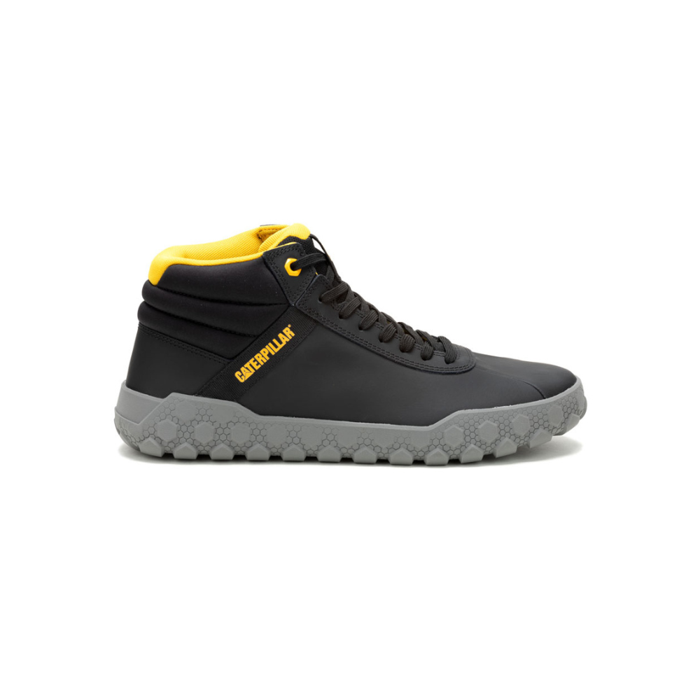 Caterpillar Mens Hex Mid Shoes Black