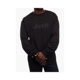 Jeep Logo Applique Crewneck Black
