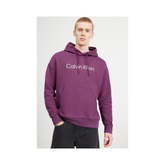 Calvin Klein K111345 Msw Hero Logo Comfort Hoodie Plum