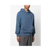 Calvin Klein J322535 Micro Monologo Hoodie Navy