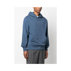 Calvin Klein J322535 Micro Monologo Hoodie Navy