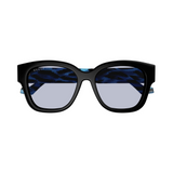 Gucci Gg1550Sk 003 Shiny Black Blue