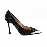 Nº21 23Icpxnv16047 Studed High Heel Black