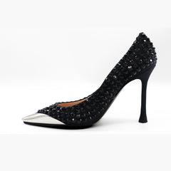 Nº21 23Icpxnv16047 Studed High Heel Black