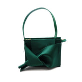 Nº21 23Ibp0962Rs01 Bow Bag Raso Emerald
