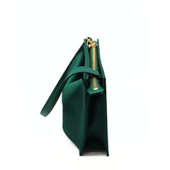 Nº21 23Ibp0962Rs01 Bow Bag Raso Emerald