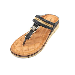 La Her Hl-2 Ladies Health Shoe Black