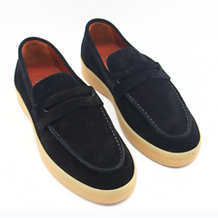 Zerga Zs6095M Loro Moc Suede Black