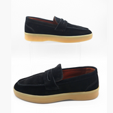 Zerga Zs6095M Loro Moc Suede Black