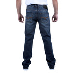 Guess Mens Bootleg Jeans In Dark Wash