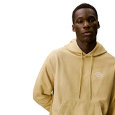 Calvin Klein Mens Premium Fleece Matchbox Hoodie In Mustard