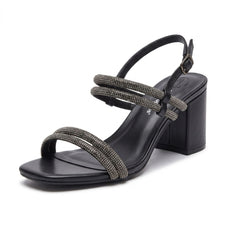 Footwork Ladies Phoebe Heels In Black