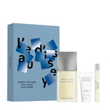 Issey Miyake Pour Homme L'eau D'issey 3 Piece Edt Gift Set For Men