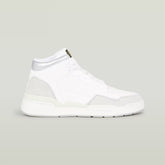 G-Star Raw Womens Attacc Iii Mid Shoes White/Silver
