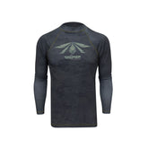 Sniper Mens L/S Rash Vest Ujmrv Jungle