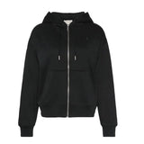 Calvin Klein Ladies Archive French Terry Hoodie In Black