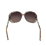 Swarovski Brown Plastic Frame Sunglasses For Women In Brown