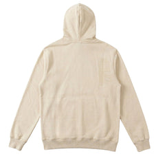 Jeep Mens Oversized Fleece Pullover Hoodie In Off White