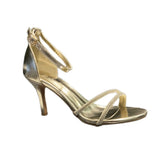 Orbit Glamour Sandal Heels In Gold