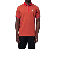 Tipped Polo Golfers For Men In Red