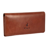 Polo Colorado Clutch Purse In Brown