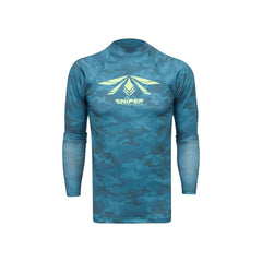 Sniper Mens L/S Rash Vest Csmrv Coral