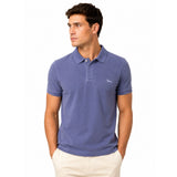 Harmont & Blaine Mens Polo In Blue