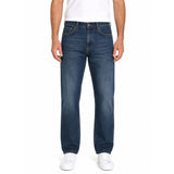 Harmont & Blaine Mens Pants 5 Pocket Basic Relaxed Jeans In Dark Blue
