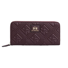 La Martina Alice Womens Wallet In Burgundy