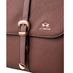 La Martina Gracia Backpack In Tan