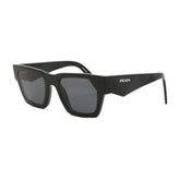 Prada 50 Unisex Sunglasses In Black