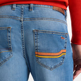 Harmont & Blaine Onda Narrow Fit Jeans In Blue