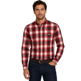 Harmont & Blaine Mens Basic Shirt In Red Multi