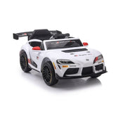 Electric Ride On Toyota Supra Play Car In White