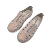 Aerosoft Ladies Kriscross 1 Shoes In Khaki