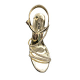 Orbit Glamour Sandal Heels In Gold