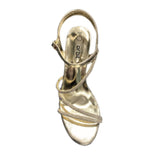 Orbit Glamour Sandal Heels In Gold