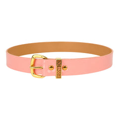 Sissy Boy Womens Branded SB Belt In Light Pink