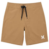 Hurley Mens Icon Fixed 19 Boardshorts In Camel