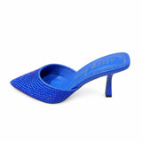 Sissy Boy Womens Open Back Court Heels In Cobalt