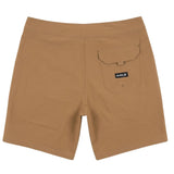 Hurley Mens Icon Fixed 19 Boardshorts In Camel