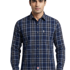 Sniper Mens Shirt In Multi Navy