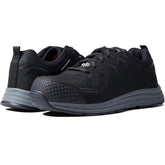 Skechers Mens Work Malad 2 Composite Toe Shoes In Black
