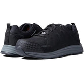 Skechers Mens Work Malad 2 Composite Toe Shoes In Black