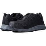 Skechers Mens Work Malad 2 Composite Toe Shoes In Black