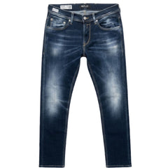 Replay Mens Hyper Flex Jean In Dark Blue