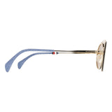 Tommy Hilfiger Gigi Hadid 3 Brown Lens Sunglasses In Light Gold