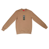 Enrico Coveri Mens 12 Sweatshirt In Camel