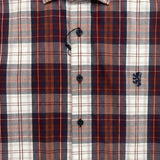 Pringle Mens Long Sleeve Tailored Mens Shirts In Red